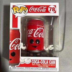 Funko pop Coca-Cola Can Collectible Figure with Red and White 78